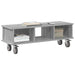 Support TV Gri Sonoma 100 x 35 x 35 cm Lemn compozit - WALTI WALTI