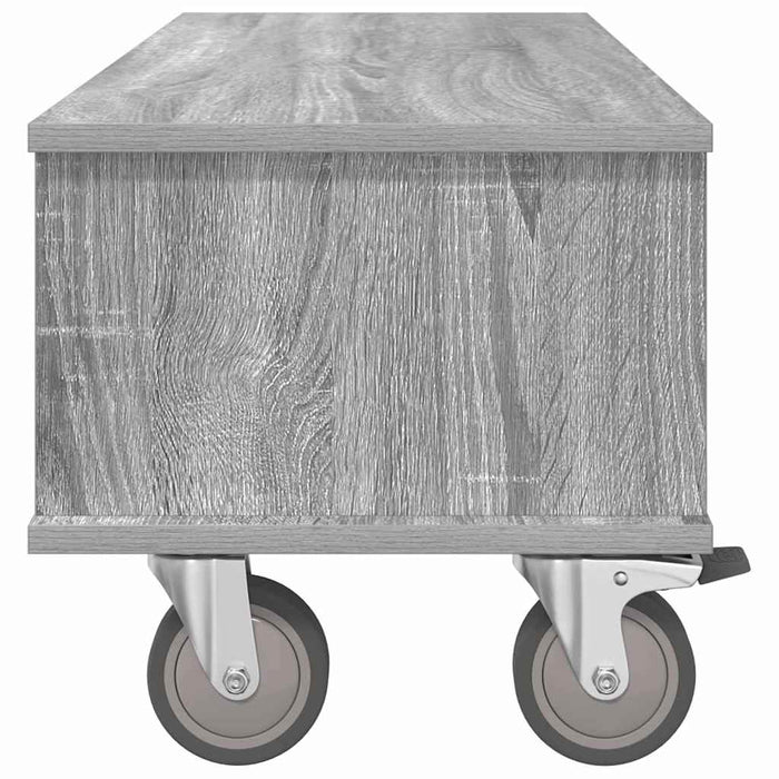 Support TV Gri Sonoma 100 x 35 x 35 cm Lemn compozit - WALTI WALTI