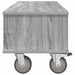 Support TV Gri Sonoma 100 x 35 x 35 cm Lemn compozit - WALTI WALTI