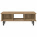 Support TV Stejar Artizanal 100 x 35 x 35 cm Lemn compozit - WALTI WALTI
