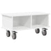 Support TV Alb 68,5 x 35 x 35 cm Lemn compozit - WALTI WALTI