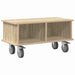 Support TV Stejar Sonoma 68,5 x 35 x 35 cm Lemn compozit - WALTI WALTI