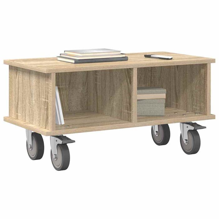 Support TV Stejar Sonoma 68,5 x 35 x 35 cm Lemn compozit - WALTI WALTI