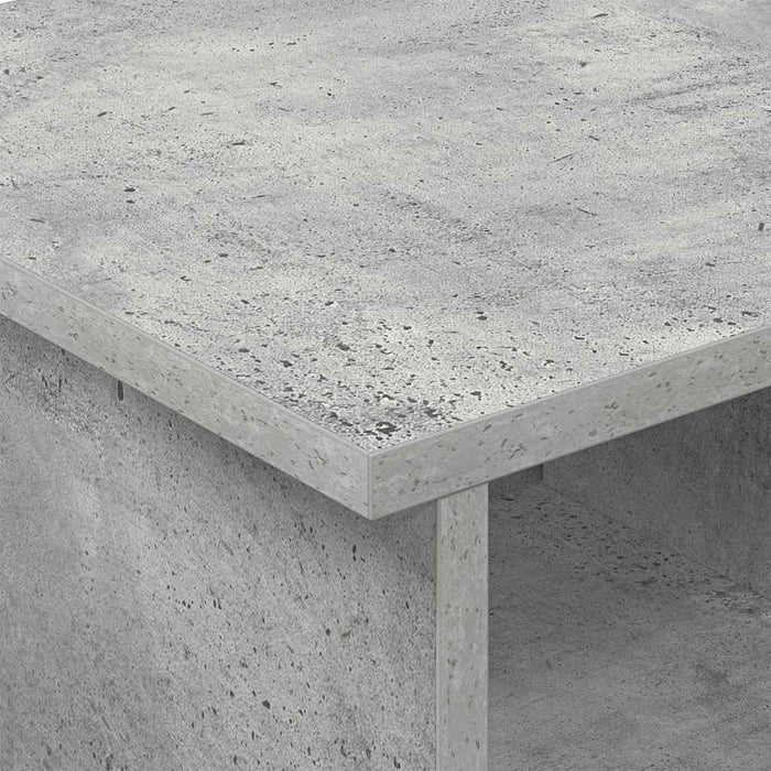 Support TV Gri din beton 68,5 x 35 x 35 cm Lemn compozit - WALTI WALTI