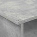 Support TV Gri din beton 68,5 x 35 x 35 cm Lemn compozit - WALTI WALTI