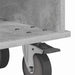Support TV Gri din beton 68,5 x 35 x 35 cm Lemn compozit - WALTI WALTI