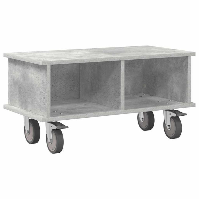 Support TV Gri din beton 68,5 x 35 x 35 cm Lemn compozit - WALTI WALTI
