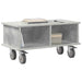 Support TV Gri din beton 68,5 x 35 x 35 cm Lemn compozit - WALTI WALTI