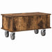 Support TV Stejar fumuriu 68,5 x 35 x 35 cm Lemn compozit - WALTI WALTI