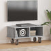 Support TV Gri Sonoma 68,5 x 35 x 35 cm Lemn compozit - WALTI WALTI