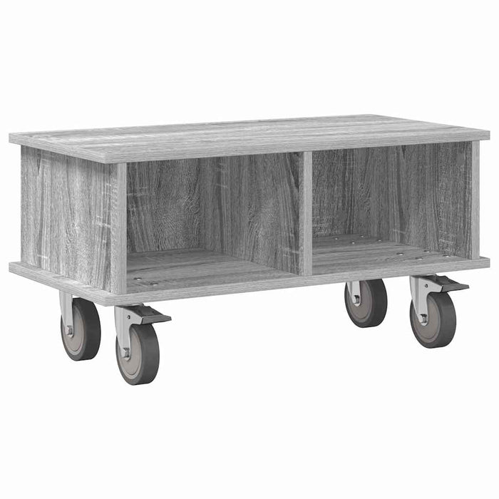 Support TV Gri Sonoma 68,5 x 35 x 35 cm Lemn compozit - WALTI WALTI