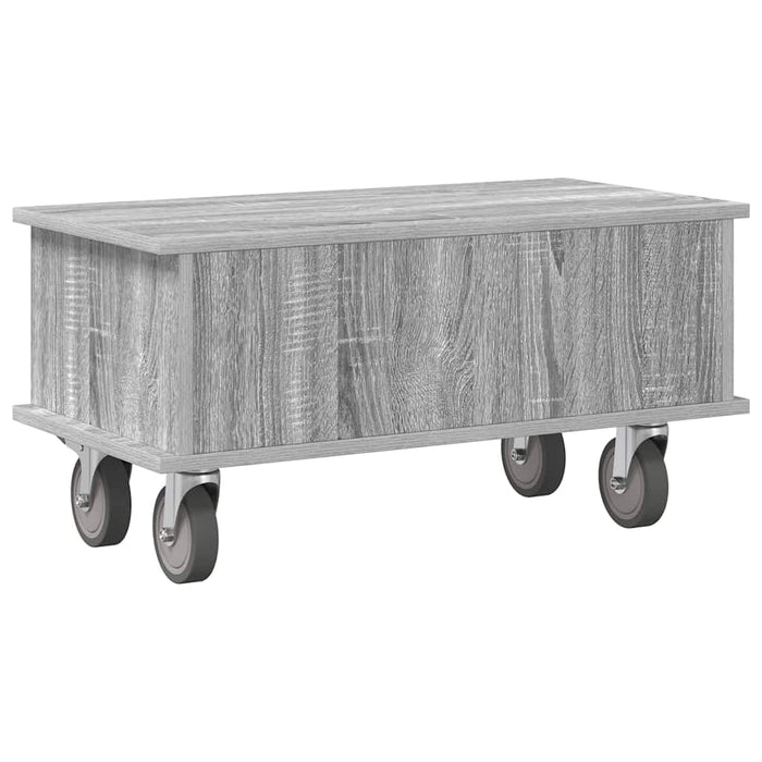 Support TV Gri Sonoma 68,5 x 35 x 35 cm Lemn compozit - WALTI WALTI