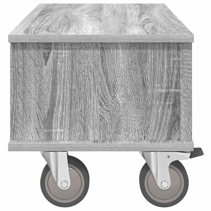 Support TV Gri Sonoma 68,5 x 35 x 35 cm Lemn compozit - WALTI WALTI
