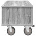 Support TV Gri Sonoma 68,5 x 35 x 35 cm Lemn compozit - WALTI WALTI