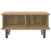 Support TV Stejar Artizanal 68,5 x 35 x 35 cm Lemn compozit - WALTI WALTI