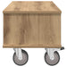 Support TV Stejar Artizanal 68,5 x 35 x 35 cm Lemn compozit - WALTI WALTI