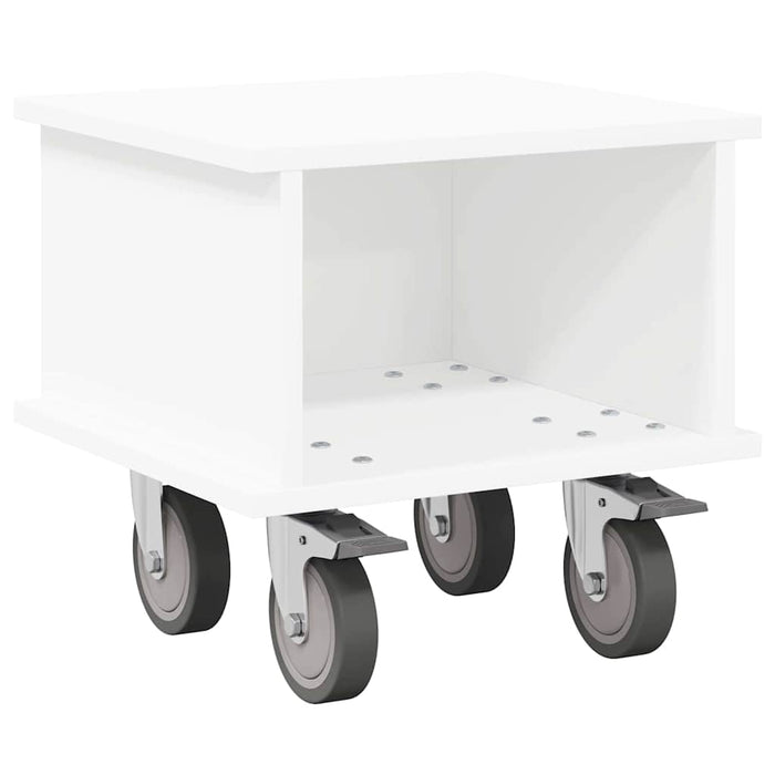 Support TV Alb 37 x 35 x 35 cm Lemn compozit - WALTI WALTI
