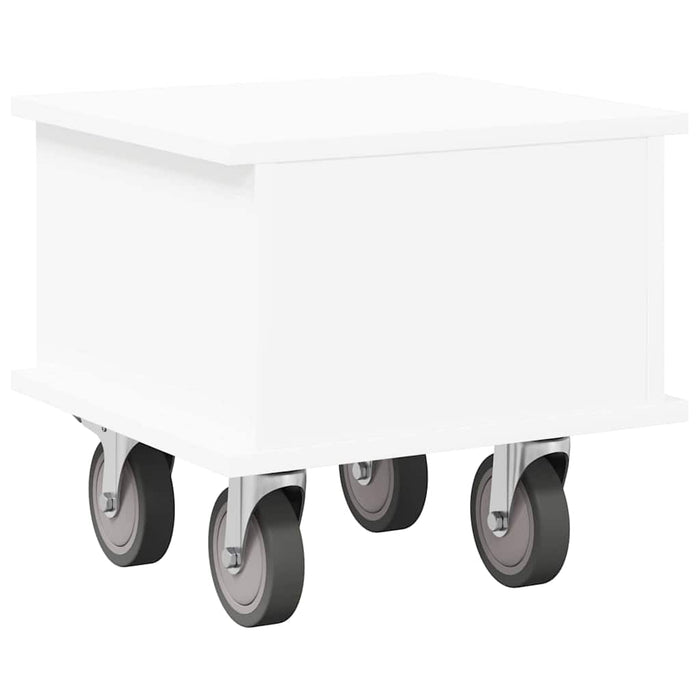 Support TV Alb 37 x 35 x 35 cm Lemn compozit - WALTI WALTI