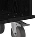 Support TV Stejar Negru 37 x 35 x 35 cm Lemn compozit - WALTI WALTI