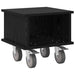 Support TV Stejar Negru 37 x 35 x 35 cm Lemn compozit - WALTI WALTI