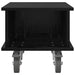 Support TV Stejar Negru 37 x 35 x 35 cm Lemn compozit - WALTI WALTI