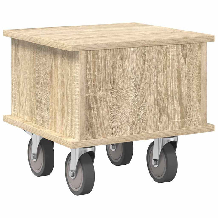 Support TV Stejar Sonoma 37 x 35 x 35 cm Lemn compozit - WALTI WALTI