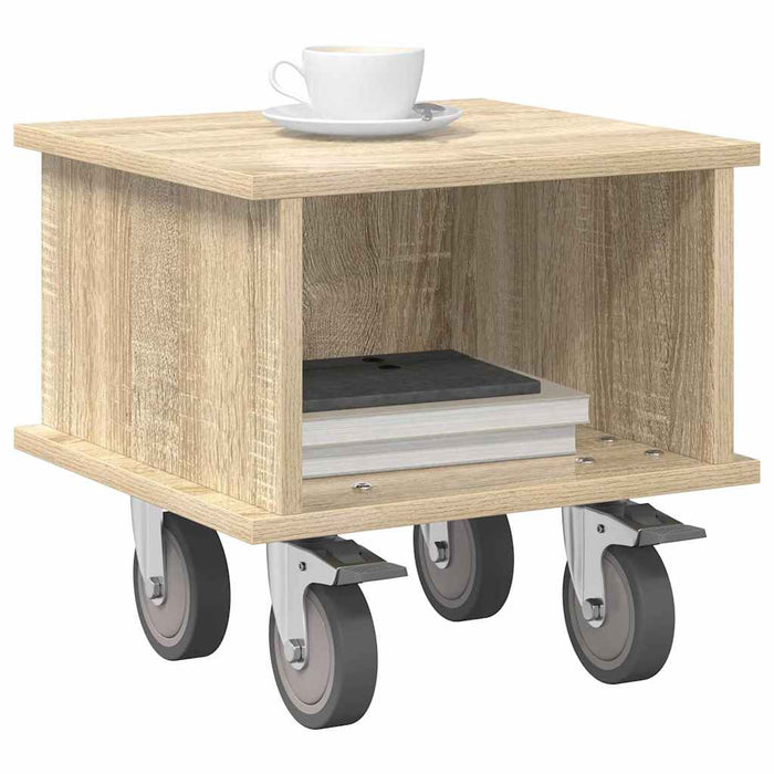 Support TV Stejar Sonoma 37 x 35 x 35 cm Lemn compozit - WALTI WALTI