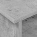 Support TV Gri din beton 37 x 35 x 35 cm Lemn compozit - WALTI WALTI