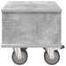 Support TV Gri din beton 37 x 35 x 35 cm Lemn compozit - WALTI WALTI