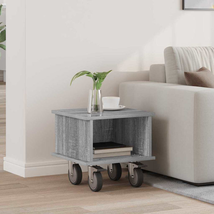 Support TV Gri Sonoma 37 x 35 x 35 cm Lemn compozit - WALTI WALTI
