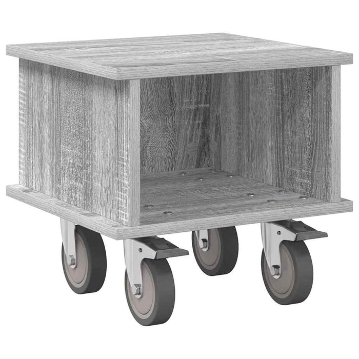Support TV Gri Sonoma 37 x 35 x 35 cm Lemn compozit - WALTI WALTI