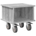 Support TV Gri Sonoma 37 x 35 x 35 cm Lemn compozit - WALTI WALTI