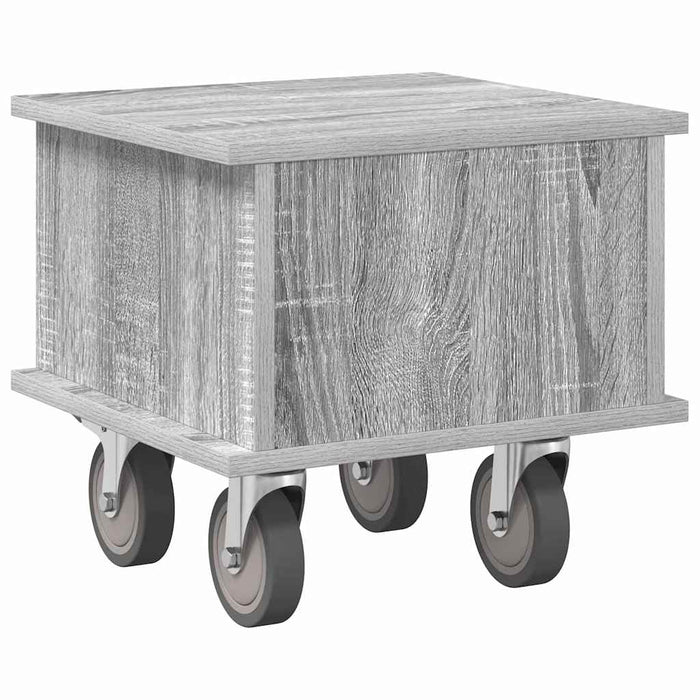 Support TV Gri Sonoma 37 x 35 x 35 cm Lemn compozit - WALTI WALTI