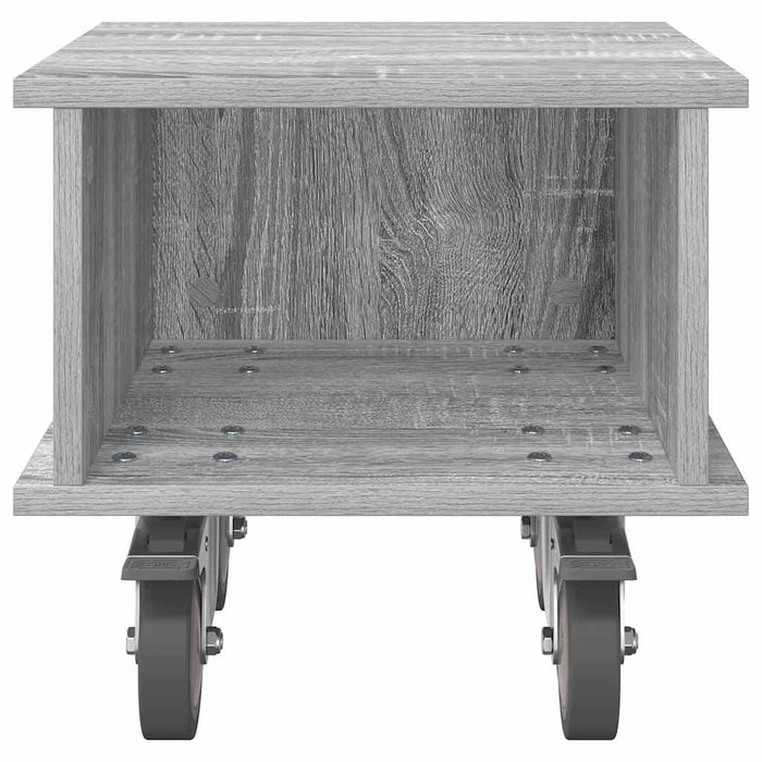 Support TV Gri Sonoma 37 x 35 x 35 cm Lemn compozit - WALTI WALTI