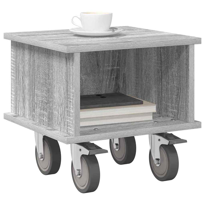 Support TV Gri Sonoma 37 x 35 x 35 cm Lemn compozit - WALTI WALTI
