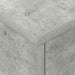 Noptieră 2 pcs Gri din beton 40,5 x 40 x 48 cm Lemn compozit - WALTI WALTI