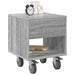 Noptieră 2 pcs Gri Sonoma 40,5 x 40 x 48 cm Lemn compozit - WALTI WALTI