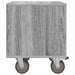 Noptieră 2 pcs Gri Sonoma 40,5 x 40 x 48 cm Lemn compozit - WALTI WALTI