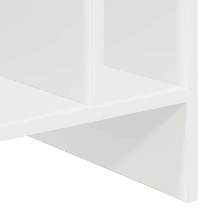 Dulap pentru discuri de vinil cu raft Alb 78,5 x 35 x 45 cm - WALTI WALTI