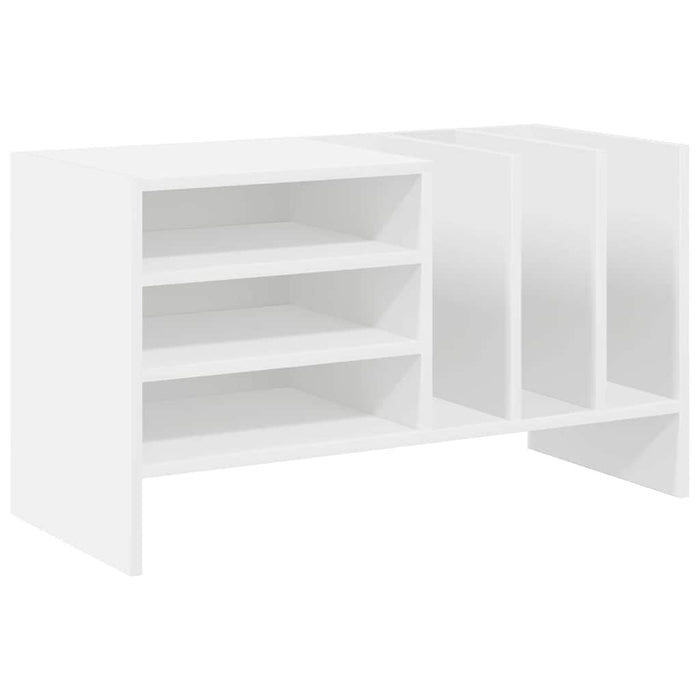 Dulap pentru discuri de vinil cu raft Alb 78,5 x 35 x 45 cm - WALTI WALTI