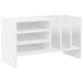 Dulap pentru discuri de vinil cu raft Alb 78,5 x 35 x 45 cm - WALTI WALTI