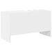 Dulap pentru discuri de vinil cu raft Alb 78,5 x 35 x 45 cm - WALTI WALTI