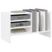 Dulap pentru discuri de vinil cu raft Alb 78,5 x 35 x 45 cm - WALTI WALTI