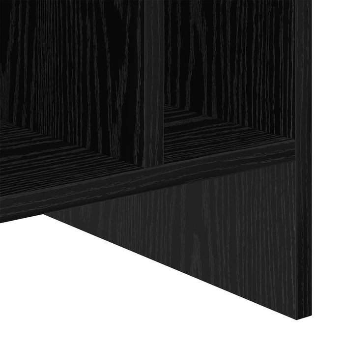 Dulap pentru discuri de vinil Stejar Negru 78,5 x 35 x 45 cm - WALTI WALTI