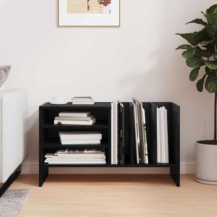 Dulap pentru discuri de vinil Stejar Negru 78,5 x 35 x 45 cm - WALTI WALTI