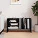 Dulap pentru discuri de vinil Stejar Negru 78,5 x 35 x 45 cm - WALTI WALTI