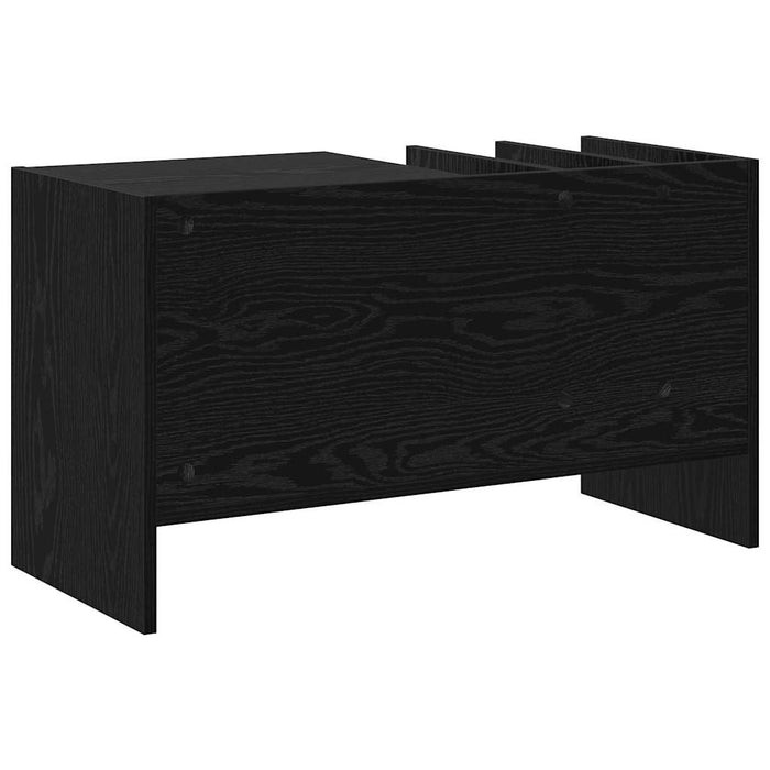 Dulap pentru discuri de vinil Stejar Negru 78,5 x 35 x 45 cm - WALTI WALTI