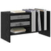 Dulap pentru discuri de vinil Stejar Negru 78,5 x 35 x 45 cm - WALTI WALTI