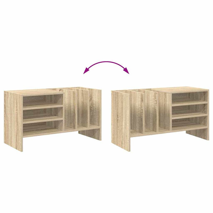 Dulap pentru discuri de vinil Stejar Sonoma 78,5 x 35 x 45 cm - WALTI WALTI