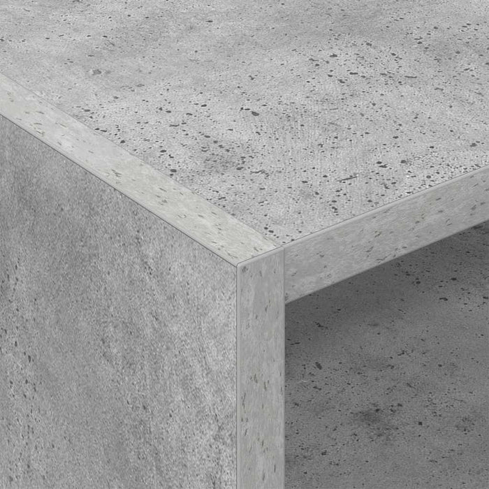 Dulap pentru discuri de vinil Gri din beton 78,5 x 35 x 45 cm - WALTI WALTI